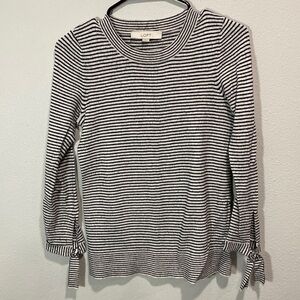 Loft wool blend stripe sweater‎